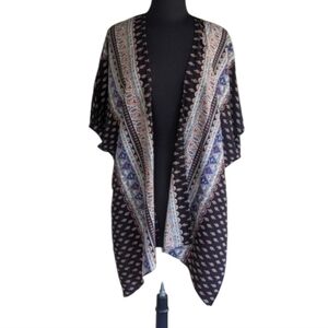Mm Mm Mm Large Kimono Hippie Cardigan Coastal Vacation Bohemian Aesthetic